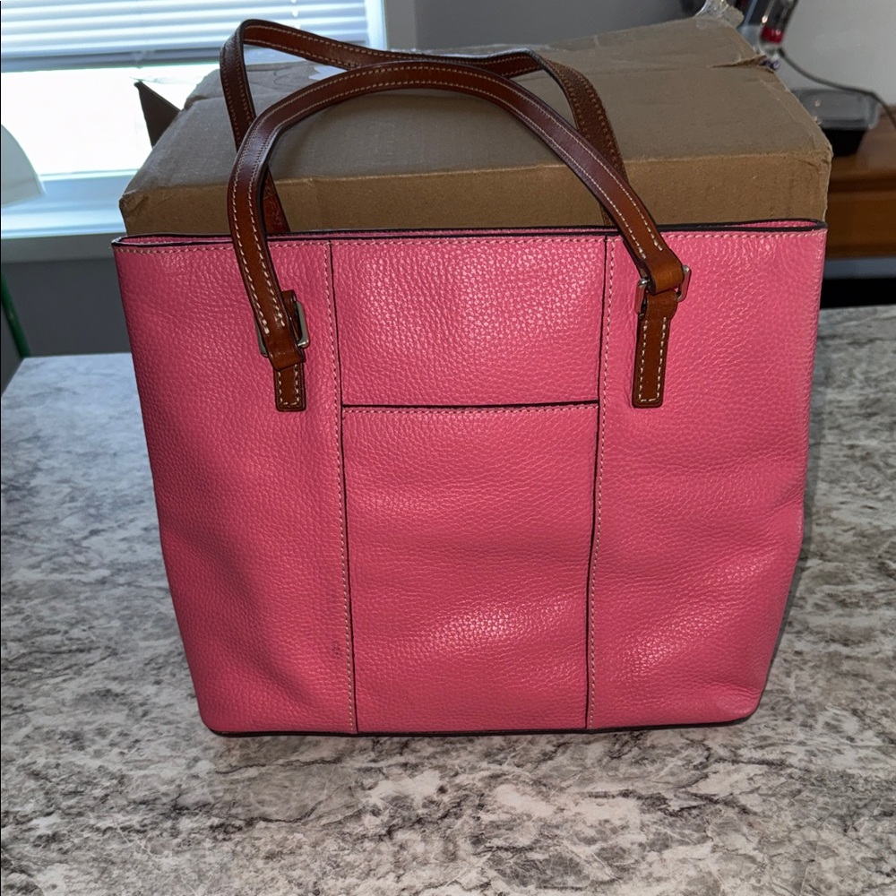 Dooney & Bourke Vibrant Pink Tote - Picture 3 of 10